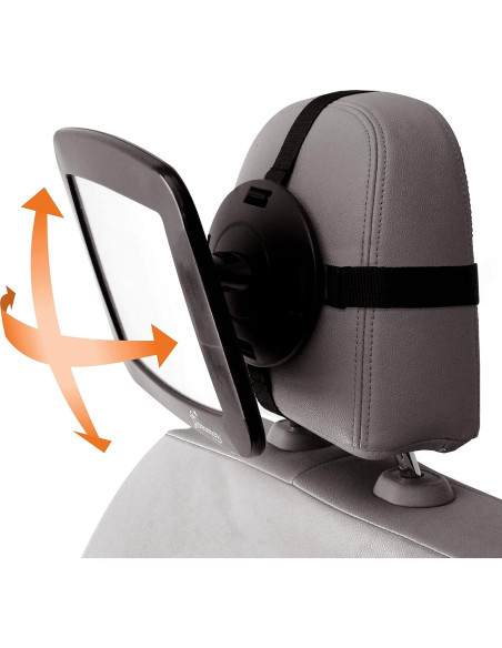 Espejo Convexo Ajustable Dreambaby 360 para Bebé - Negro