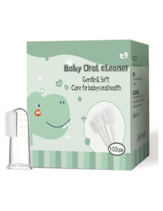Kit de Limpieza Oral para Bebés Camiee - 102 Piezas + Cepillo Dedo