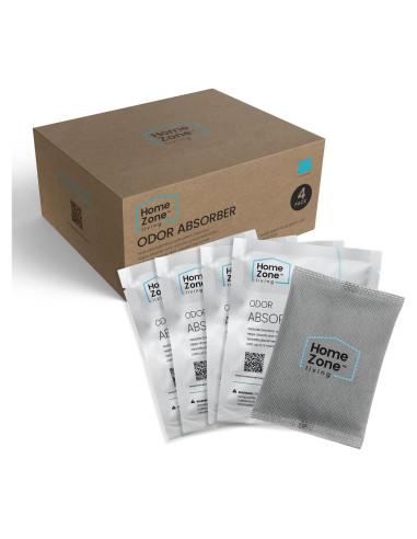 Conjunto de 4 bolsas de filtro de carbón activado CleanAura