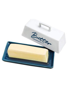 Tazón para Mantequilla SENPENG DM con Tapa Cerámica 19.8x9.7cm