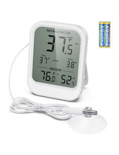 Termómetro Digital AMIR para Refrigerador con Sonda Externa