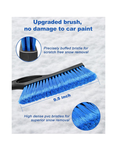 Cepillo de Nieve y Raspador de Hielo Auccutro 84 cm