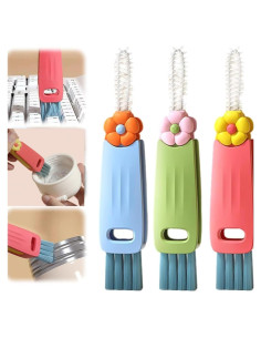 Cepillo de Limpieza 3 en 1 HooYiYuuX para Tapas de Vaso