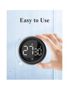 Temporizador Digital Wisebee para Cocina con Alarma Fuerte 2
