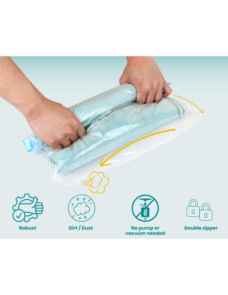 Paquete de 6 Bolsas de Almacenamiento al Vacío YCConcept