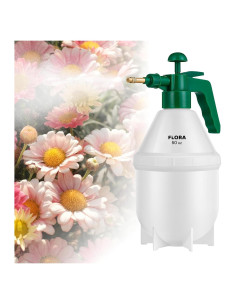 Pulverizador de Jardín Flora 1.5L con Boquilla Ajustable Verde