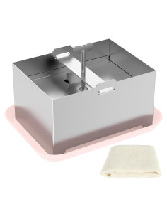 Kit de Prensa de Tofu SAEHAEYEE Acero Inoxidable 304 Grande