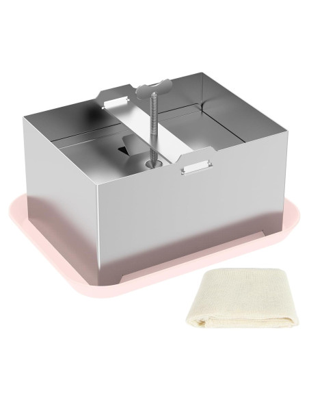 Kit de Prensa de Tofu SAEHAEYEE Acero Inoxidable 304 Grande