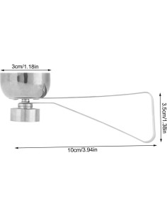 Rompehuevos de Acero Inoxidable Garosa, Abre Cáscaras de Huevo 2