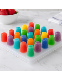 Moldes de Paletas Novedades Cari 25 Cavidades 50mL 2