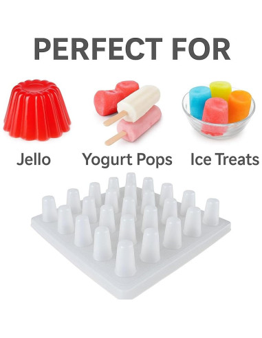 Moldes de Paletas Novedades Cari 25 Cavidades 50mL