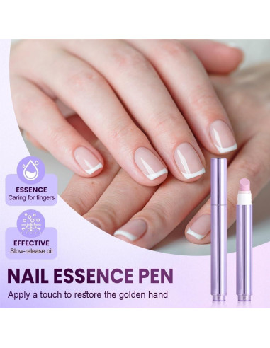 Bolígrafo 3-en-1 para Cutículas Shrandi - Cuidado de Uñas