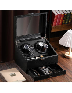 Enrollador de Reloj Automático Liliaafar 4 Motores Silenciosos 2