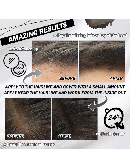 Polvo para Raíces Fusang 3PCS Impermeable y Suave