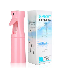Botella de Spray Hzyxgs 200ml Rosa para Cabello y Limpieza