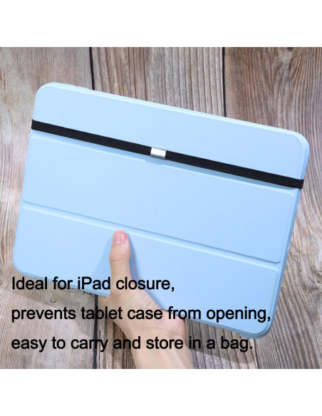 Bandas Elásticas para Planificadores Mini Skater 17.78 cm Negro - Paquete de 15