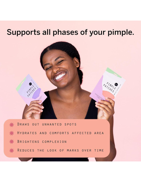 Parche Hidrocoloide para Granos Dot - 36 Unidades (8mm y 12mm)