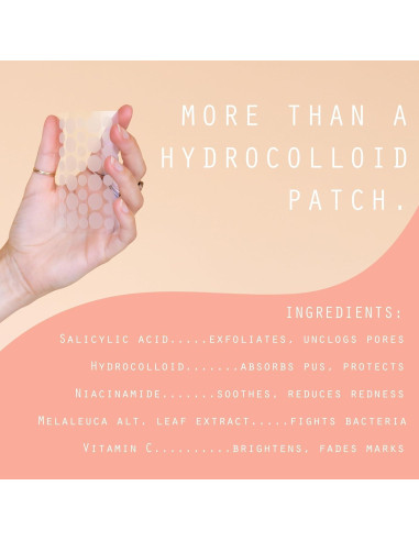 Parche Hidrocoloide para Granos Dot - 36 Unidades (8mm y 12mm)