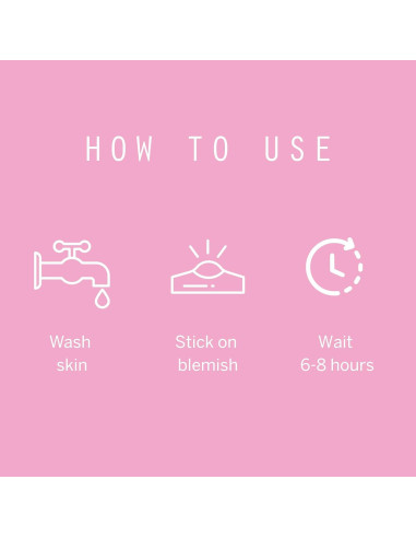 Parche Hidrocoloide para Granos Dot - 36 Unidades (8mm y 12mm)