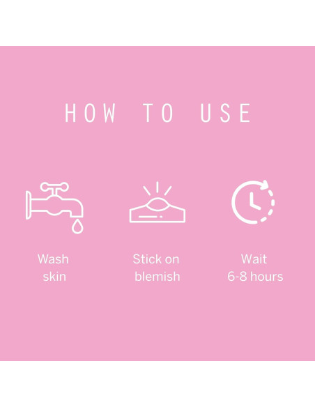 Parche Hidrocoloide para Granos Dot - 36 Unidades (8mm y 12mm)