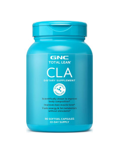 Suplemento GNC Total Lean CLA 90 Gelatinas Blandas Sin Gluten
