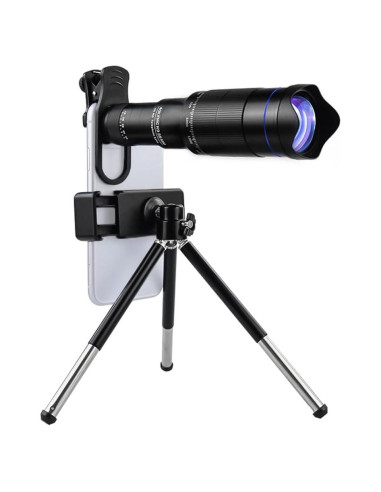 Kit Lente Telefoto 40X Kavolet para Smartphone - Observación