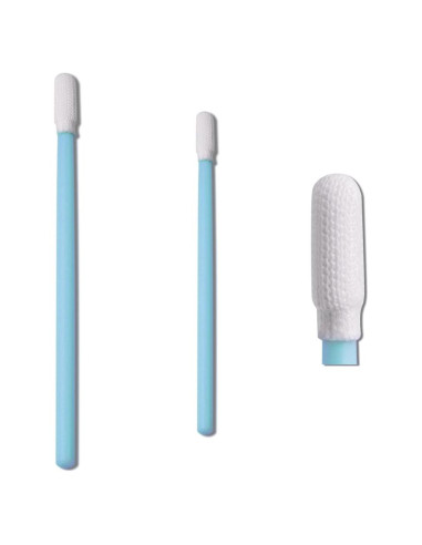 100 Hisopos de Punta de Poliéster CK-PS743 para Limpieza