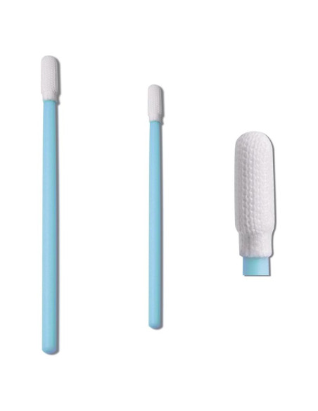 100 Hisopos de Punta de Poliéster CK-PS743 para Limpieza