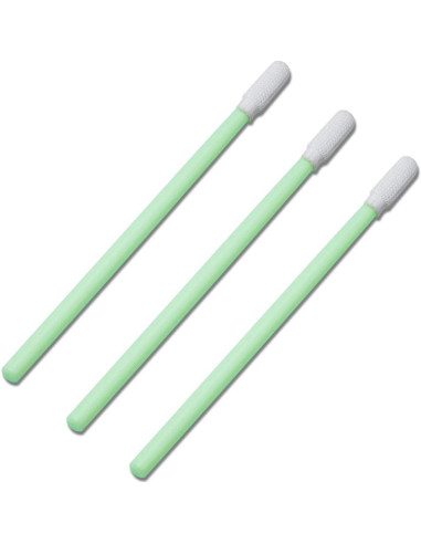 100 Hisopos de Punta de Poliéster CK-PS743 para Limpieza