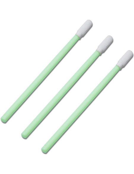 100 Hisopos de Punta de Poliéster CK-PS743 para Limpieza