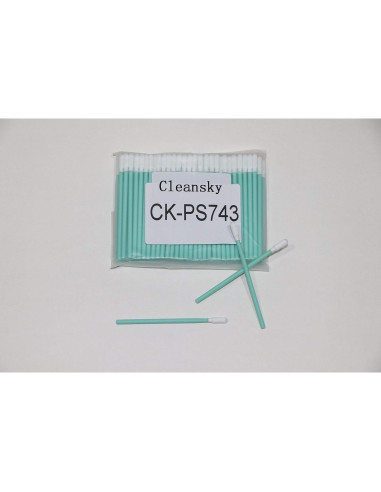100 Hisopos de Punta de Poliéster CK-PS743 para Limpieza