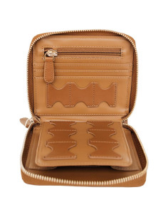 Organizador de Tarjetas de Memoria y Baterías Ruby+Rae Marrón