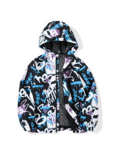 Chaqueta de Lluvia para Niños JOYSON 9-10 Años Impermeable