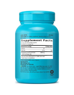 Suplemento GNC Total Lean CLA 90 Gelatinas Blandas Sin Gluten 2