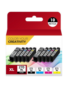 Cartuchos de Tinta OSIR PGI-270XL CLI-271XL Compatible 10 Colores