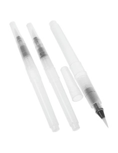 Set de 3 Pinceles de Acuarela Blancos POB2028 12cm