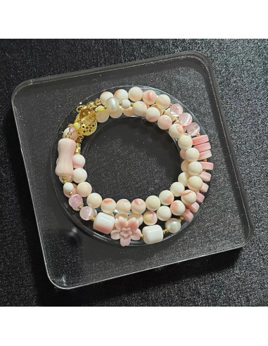 Tablero de cuentas acrílico XLP 10x10 cm para pulseras