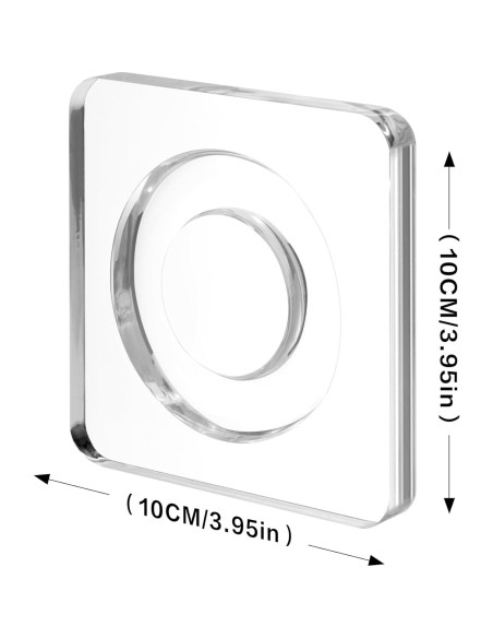 Tablero de cuentas acrílico XLP 10x10 cm para pulseras