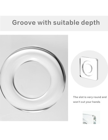 Tablero de cuentas acrílico XLP 10x10 cm para pulseras