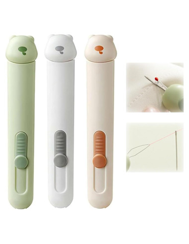 Enhebrador Automático 2 en 1 QIYUDA - 3 Piezas