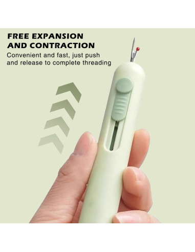 Enhebrador Automático 2 en 1 QIYUDA - 3 Piezas