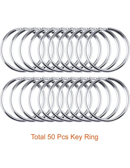 Ganchos Giratorios de Metal PAXCOO 100 Pcs 4.13 cm