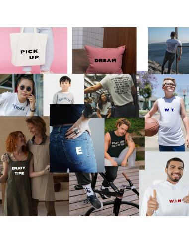 Letras Mayúsculas de Transferencia de Calor 4" Magenta Suopair