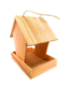 Juego de Manualidades Oojami - 3 Casas de Madera y Comedero 2