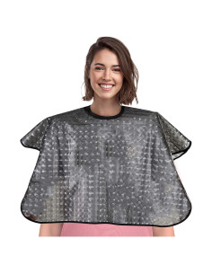 Capa de salón a prueba de agua YELEGAI 76x84 cm negra