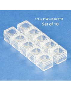 Cajas para Insectos Nature-Watch con Tapa Magnificante - Paquete de 10 2