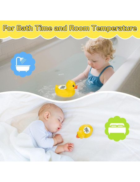 Termómetro de baño digital JARMAPOZ pato flotante seguro