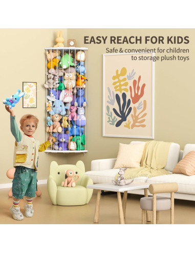 Organizador de Juguetes de Peluche Jtksfcl Ajustable 111-180 cm