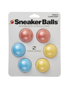 Sneaker Balls Unisex Eliminador de Olores 6PK Ajedrez