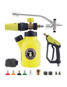 REALYOU Kit de Cañón de Espuma para Lavadora a Presión